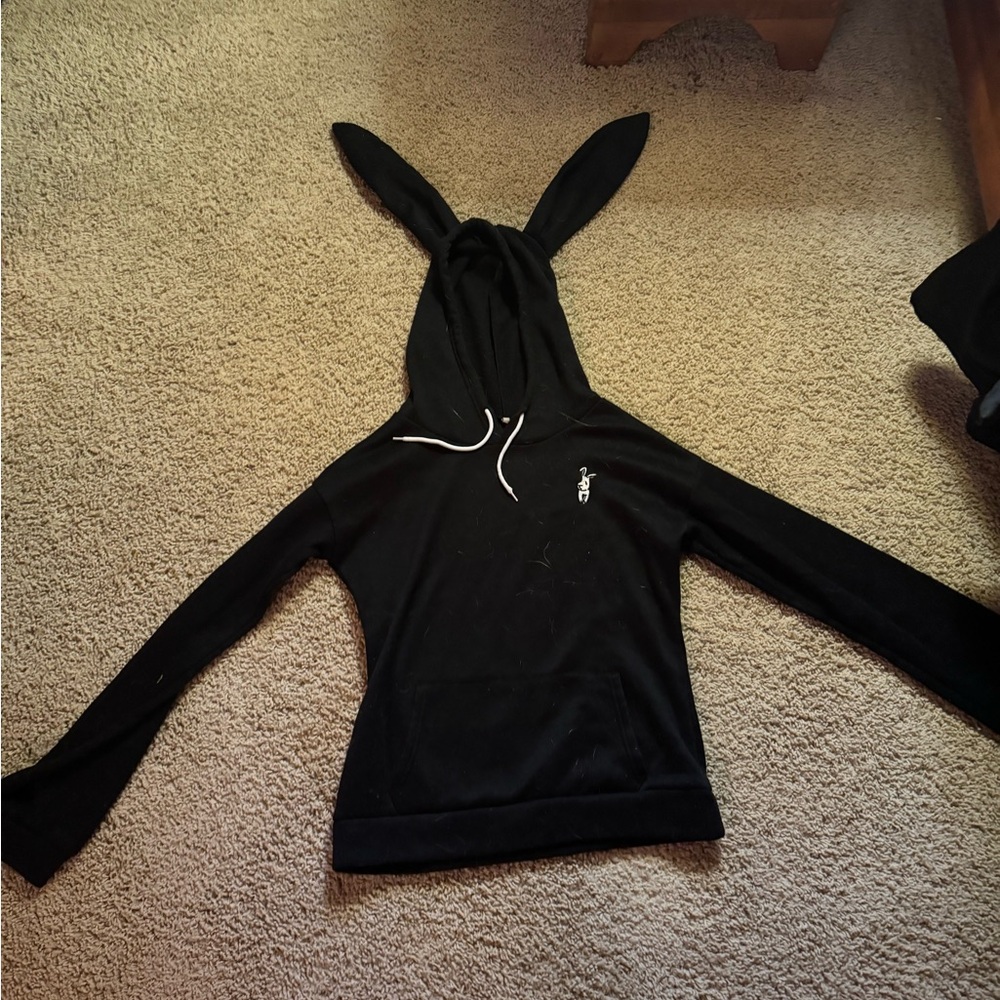 Black Rabbit hoodie from TikTok shop. Medium.